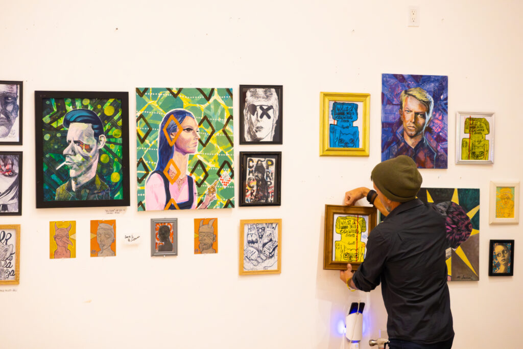 gallery night at Cannavita