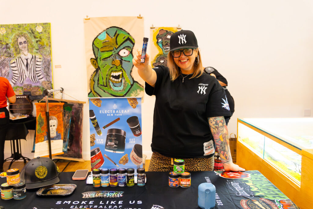 electraleaf pop up and products at cannavita