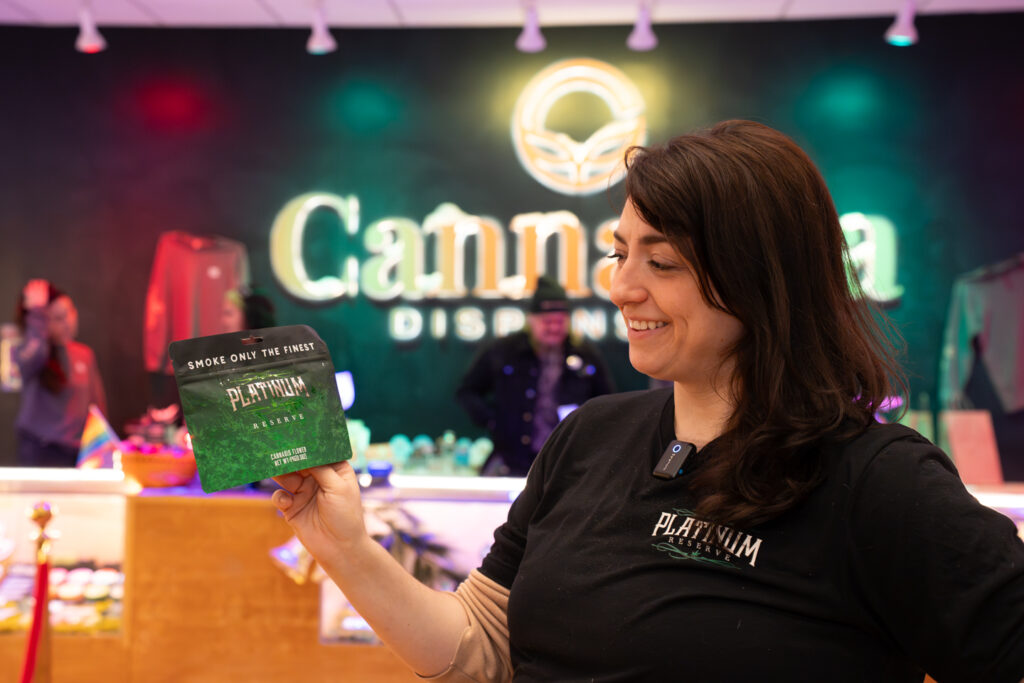 selection of different products at cannavita