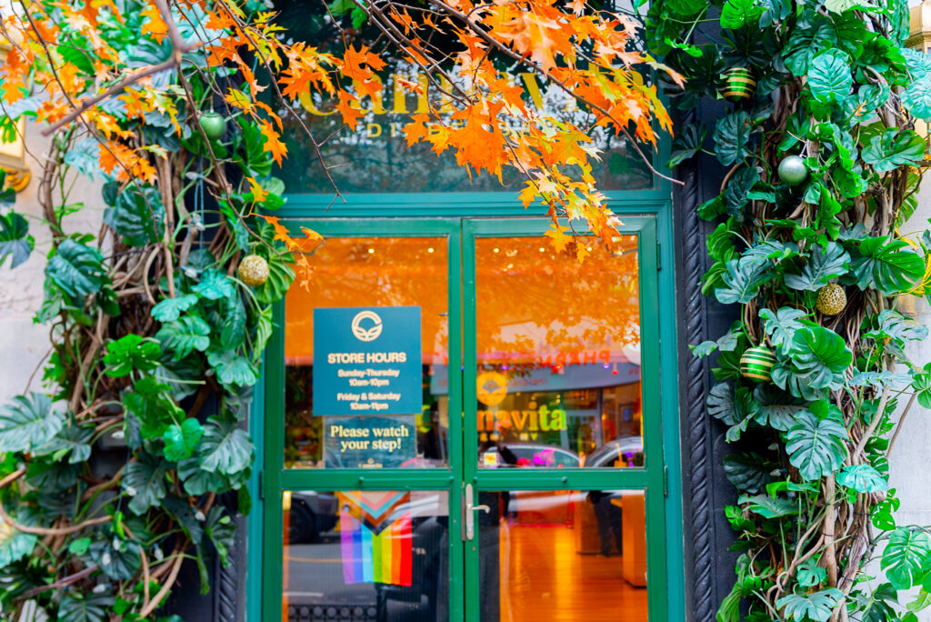 store front of cannavita on steinway st