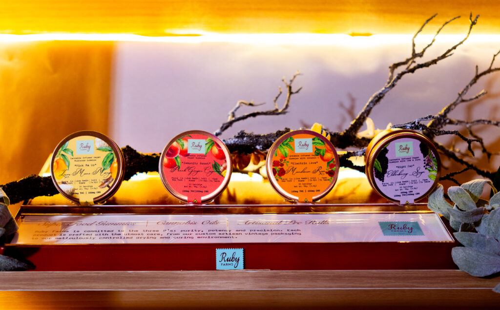 gummies by ruby farms at the top shelf experience In cannavita